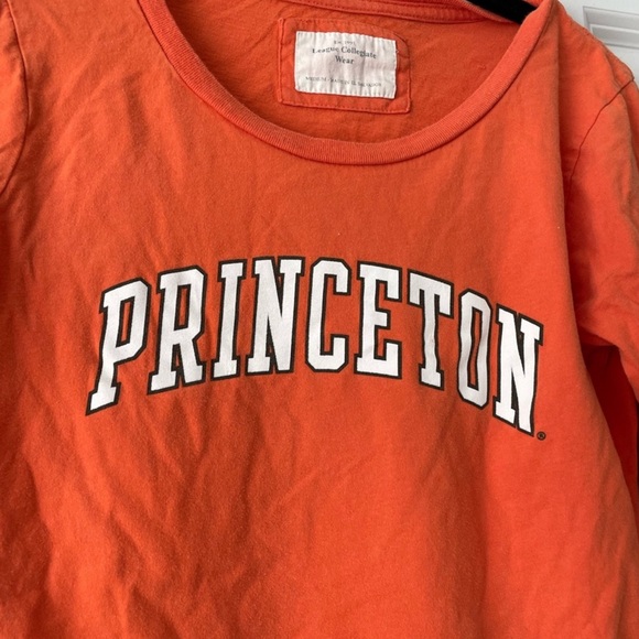 Princeton University Orange Long Sleeve T Shirt - Picture 2 of 7